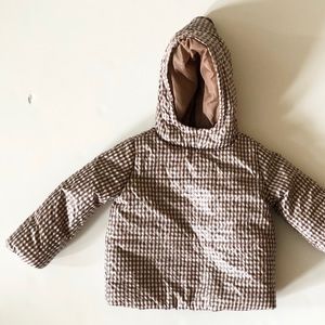 Cute baby puffy jacket